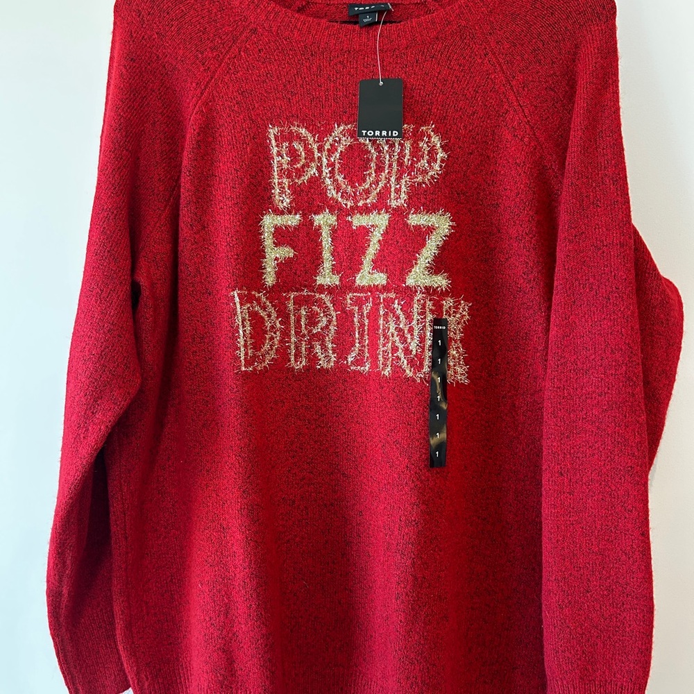 NWT Torrid holiday sweater. 1X